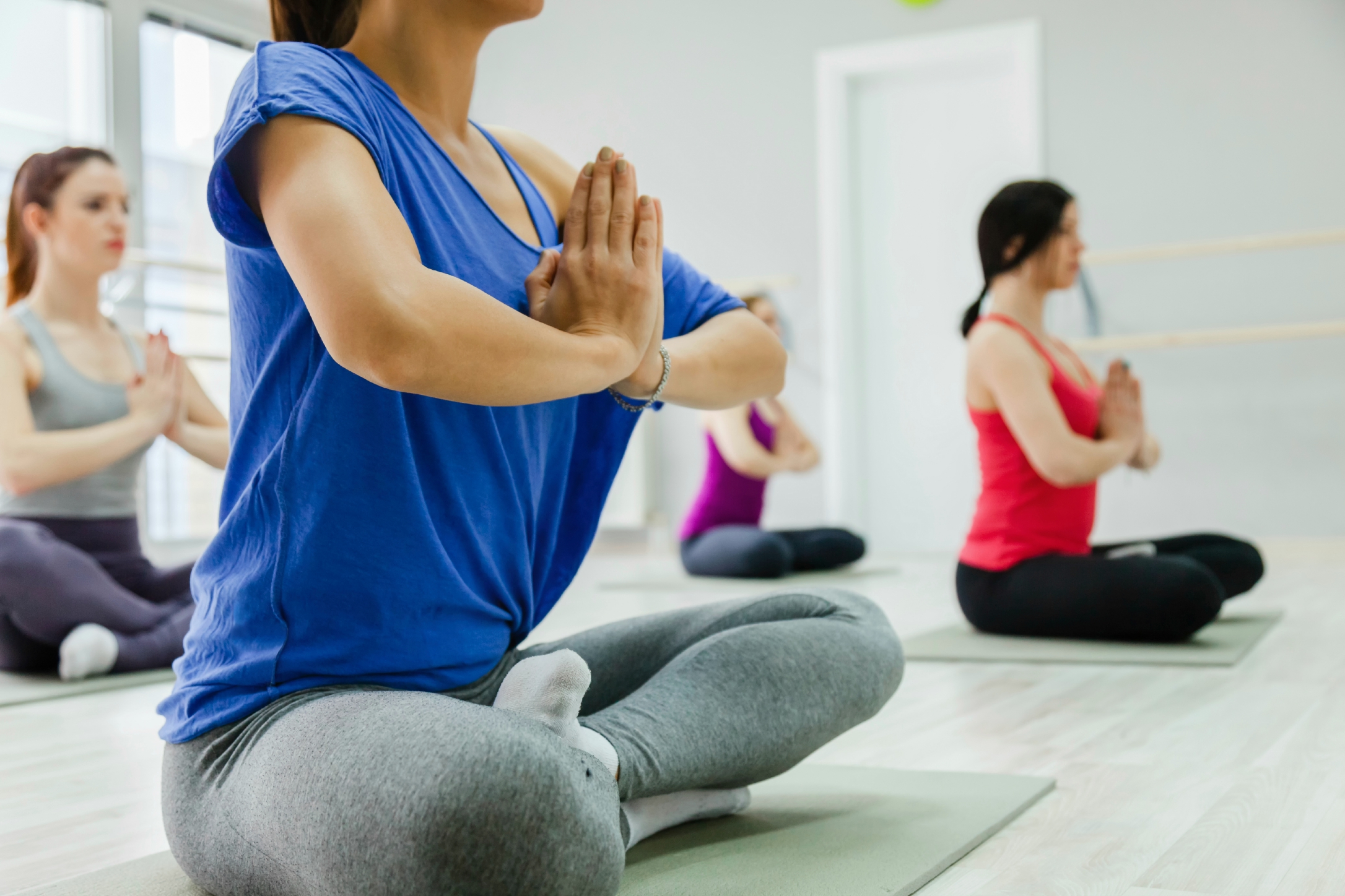 Yoga class hd photo